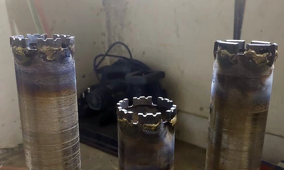 جوشگاری سگمنت مته کرگیری
